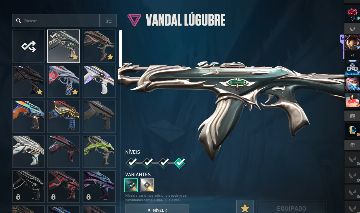 CONTA VALORANT FA 1600 REAIS GASTOS, MUITAS SKINS.