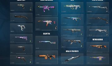 Conta Valorant com 4 facas Já foi ascendente + 153 skins do LOL.