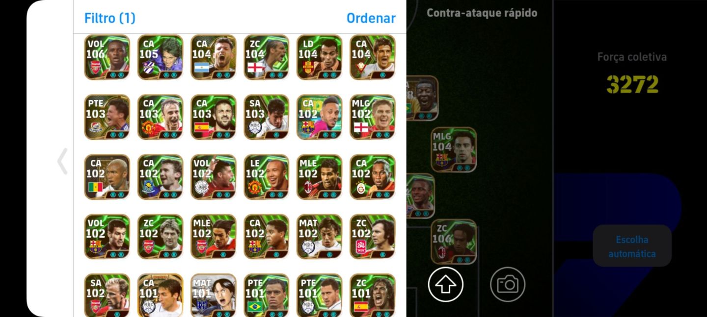 CONTA DE EFOOTBALL / TIME META / FULL / BANCO COMPLETO !!!