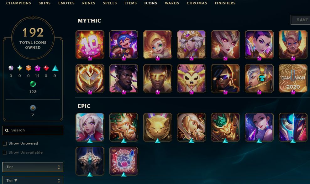 1117 SKINS, 70 CHROMAS - CONTA DE LEAGUE OF LEGENDS