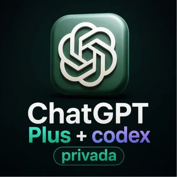 CHATGPT PLUS + CODEX - CONTA PRIVADA SOMENTE SUA 30 DIAS