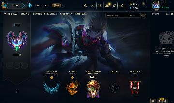 LEVEL 401 | 205 SKINS FULL CHAMP | HONRA 5 | PLATINA 3 | FULL ACESSO