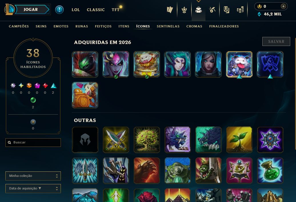 [Entrega Automática] Lol Ferro, 46K Ea, Level 30, Upada na Mão, 100% Segura!