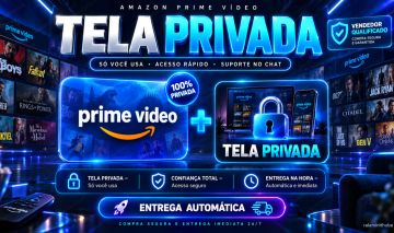 Amazon Prime Video | Tela Privada 30 dias
