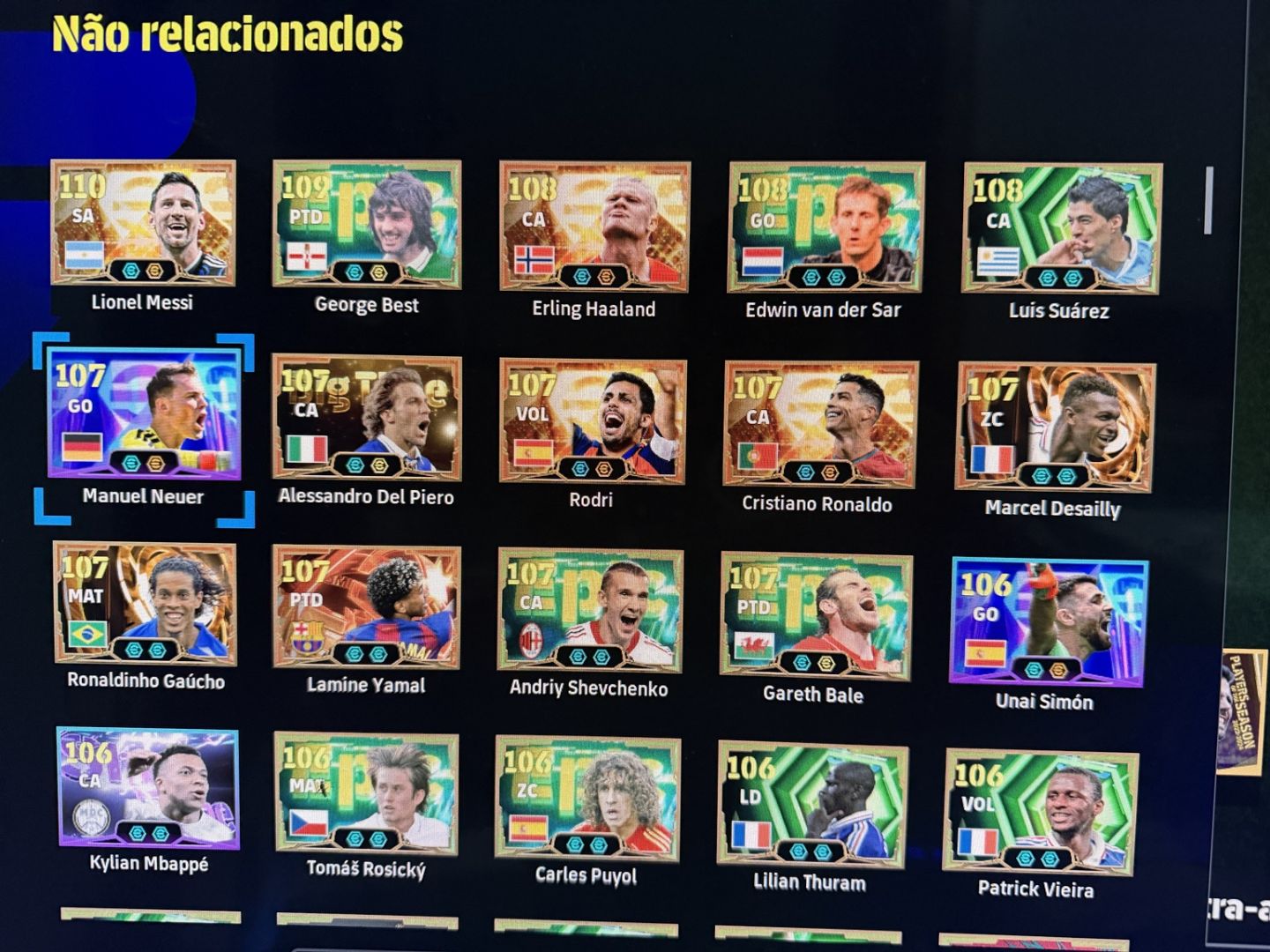 Conta Efootball 2027 - Pc/steam - Full Meta