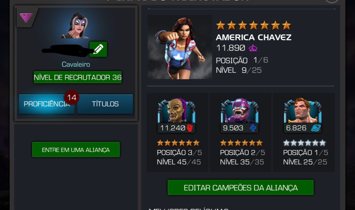 Marvel torneio de campeões (mtc)
