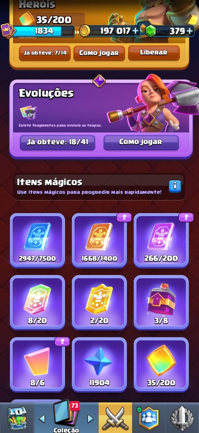CONTAS RARAS CLASH ROYALE E CLASH OF CLANS AMBAS ATIVAS E SEM BANS DESDE O BETA