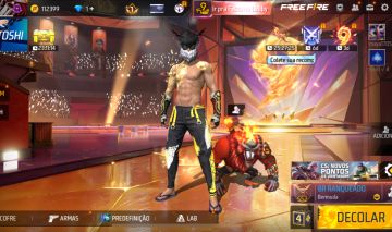 CONTA DE FF PRIME 5 COM DUAS ANGELICAL E NARUTO