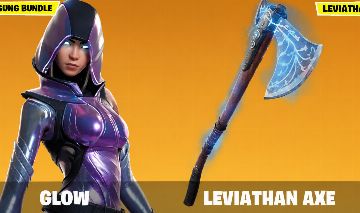 Conta fortnite com glow e machado leviatã do (kratos)