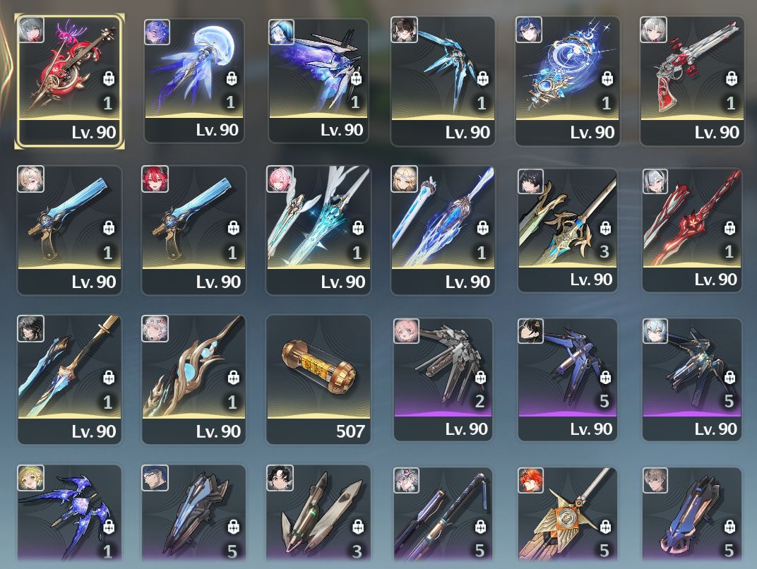Conta End Game, Jihnsi S6 com skin +Carthetyia S3, vários 5 estrelas+assinaturas