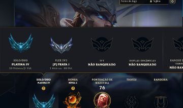 CONTA COM MMR ABSURDO LOL LV 34