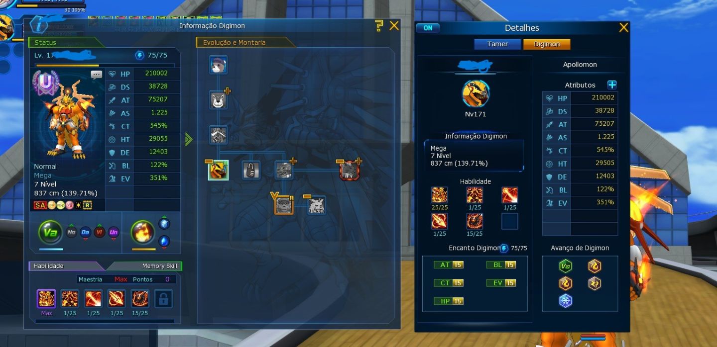 LDMO OMEGAMON CONTA MID/END GAME APOLOMON