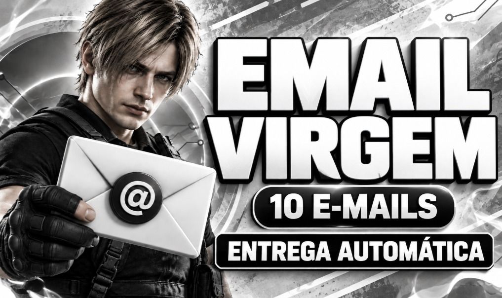 10x Emails Virgem Notletters | Não Precisa de Sms [ENTREGA AUTOMÁTICA]