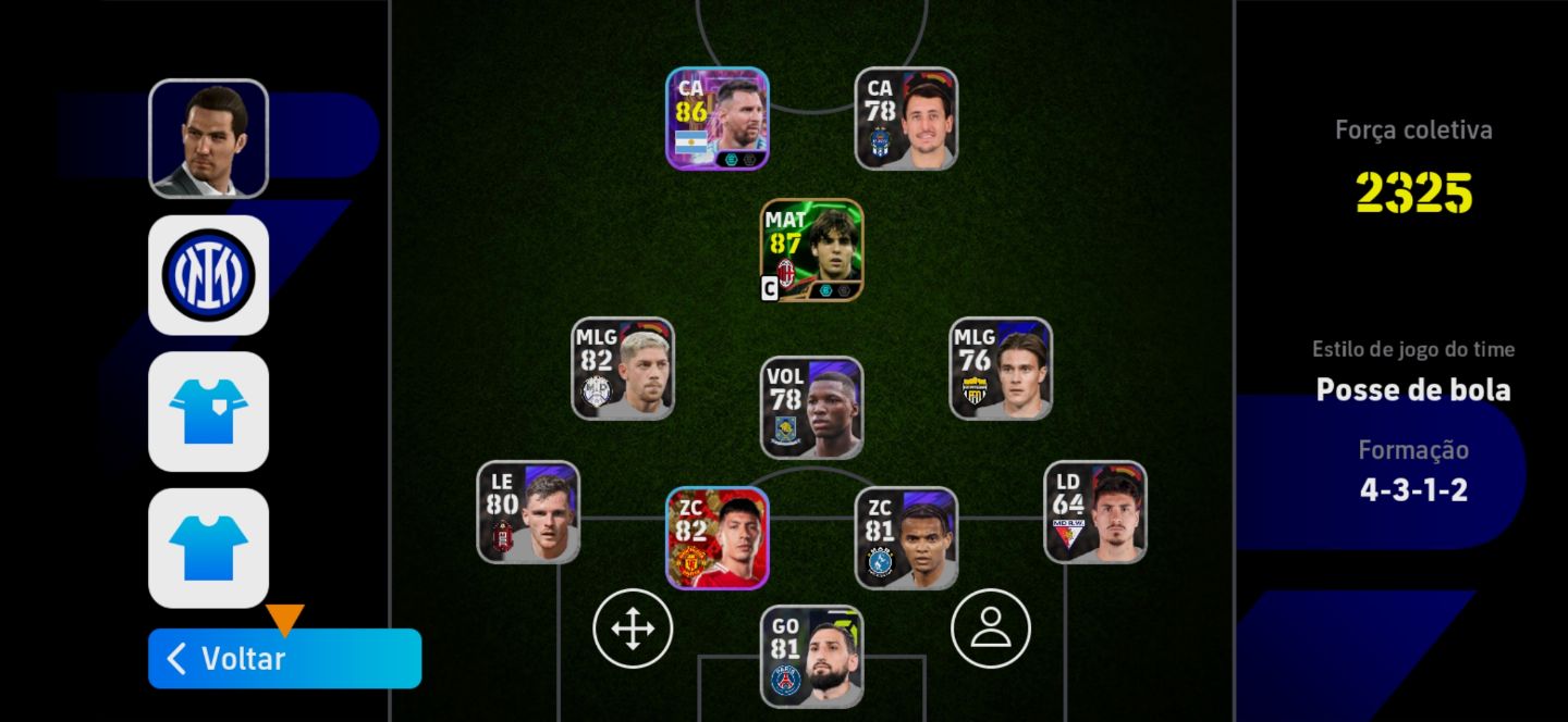 Contas iniciante com cr7 showtime, Kaká, Van dijk