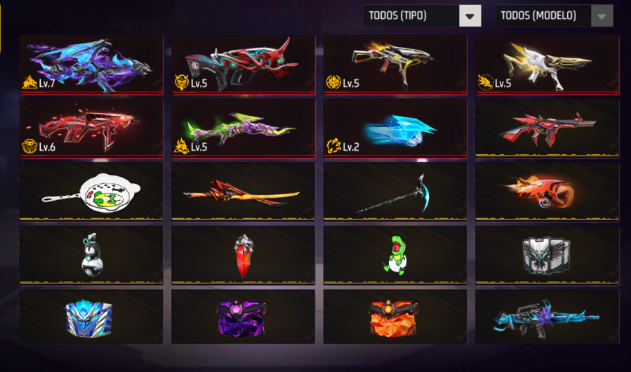 CONTA DE FREE FIRE MUITO GEMADA(TODAS AS ANGELICAIS)