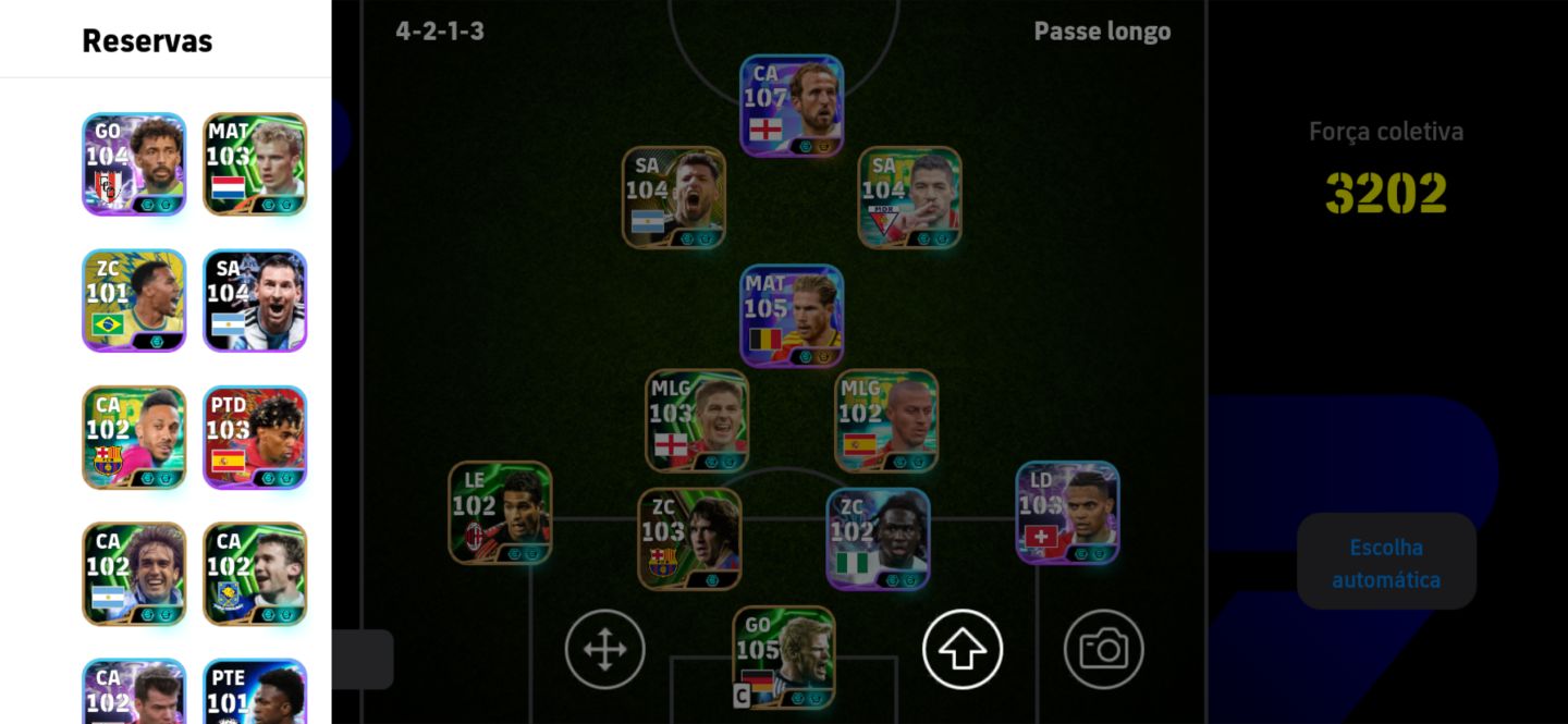 CONTA eFootball PREMIUM | Craques e Lendas