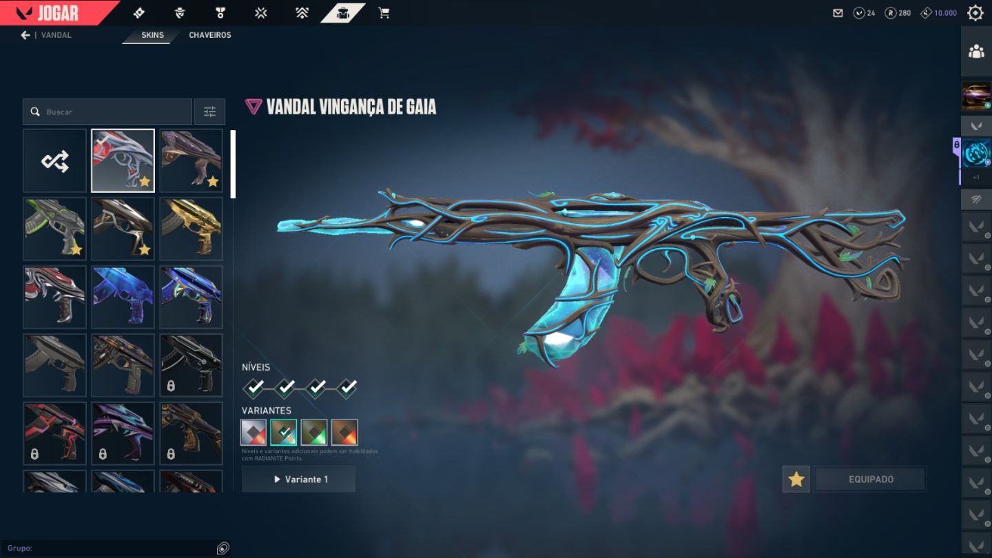 CONTA VALORANT MAIS DE 25 SKINS COMPRADAS/PACOTE CHAMPIONS 2022 EMAIL VERIFICADO