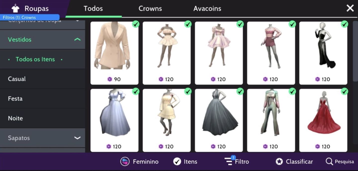 CONTA AVAKIN FEMININA NVL47