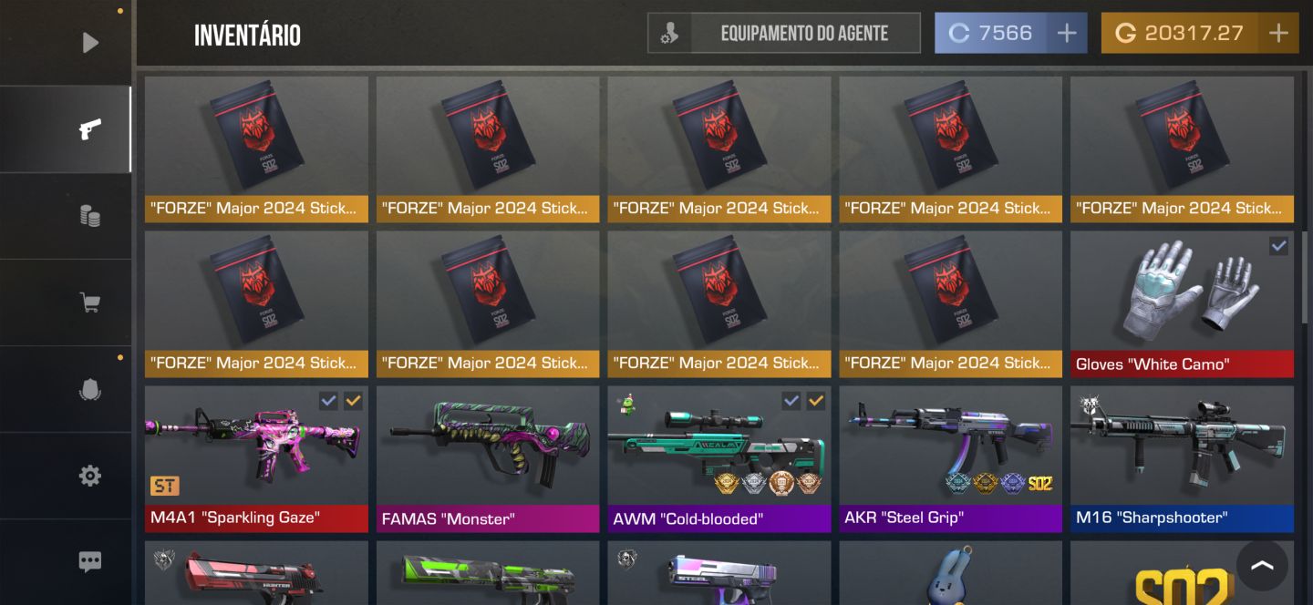 Standoff 2 com mais de 40k de gold