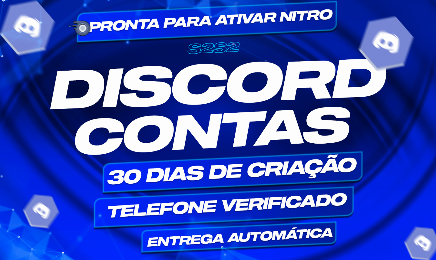 CONTAS VIRGENS 30+ DIAS CRIAÇÃO NITRADA TELEFONE VERIFICADO[ENTREGA AUTOMÁTICA]