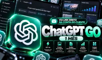 [ENTREGA AUTOMATICA] Chat GPT GO 1 Mês | Link Privado e Único no Seu Email