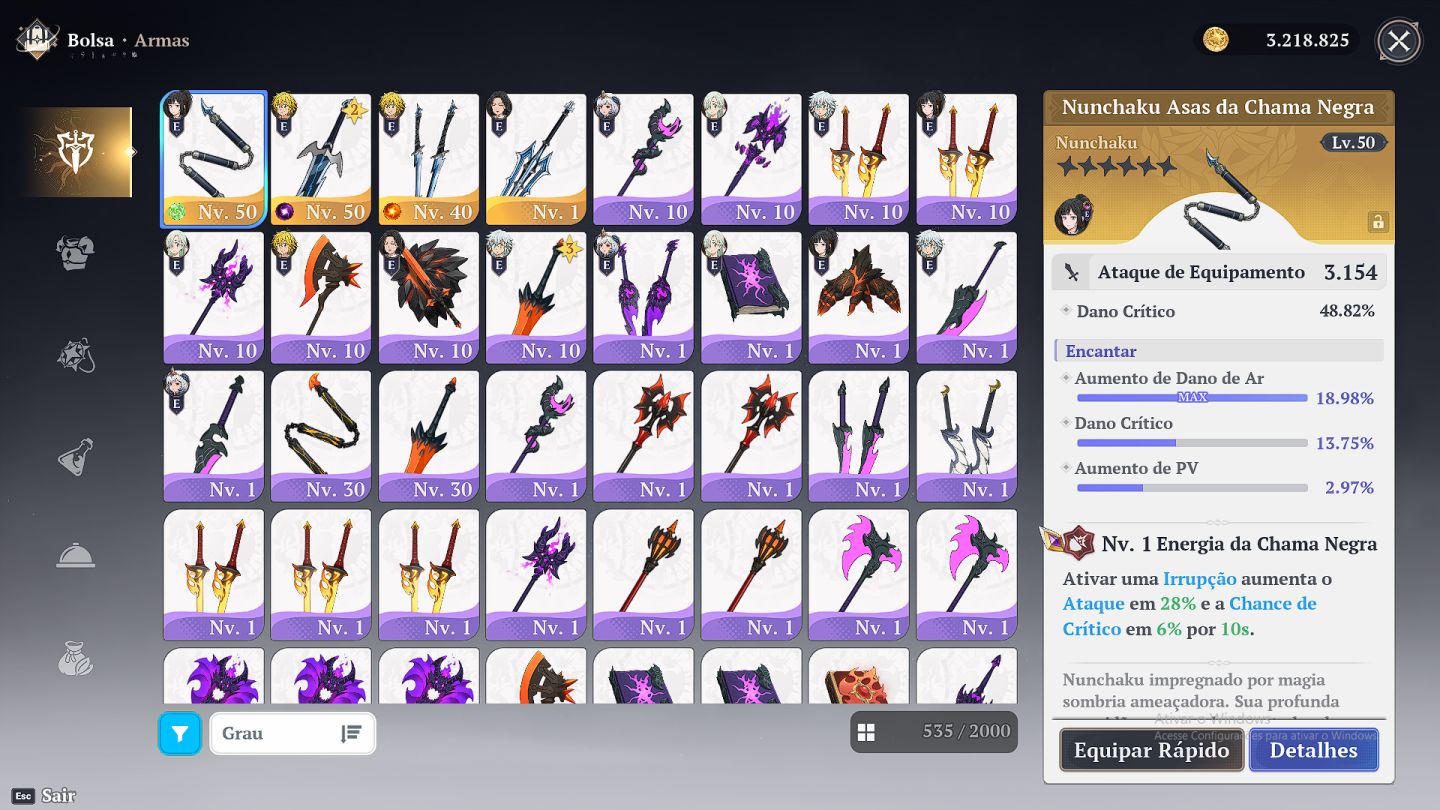 7DS ORIGIN CONTA END GAME COM MUITOS PERSONAGENS (77k)