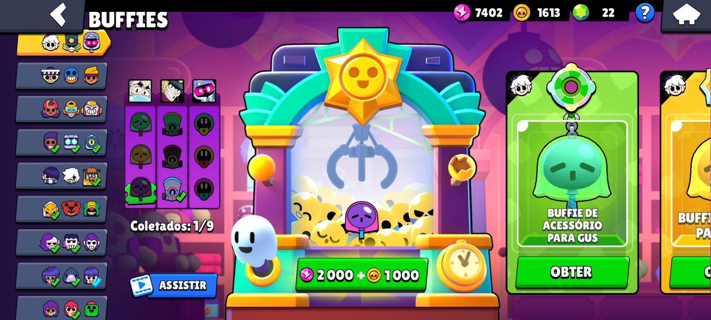 Conta brawlstars 134k troféus
