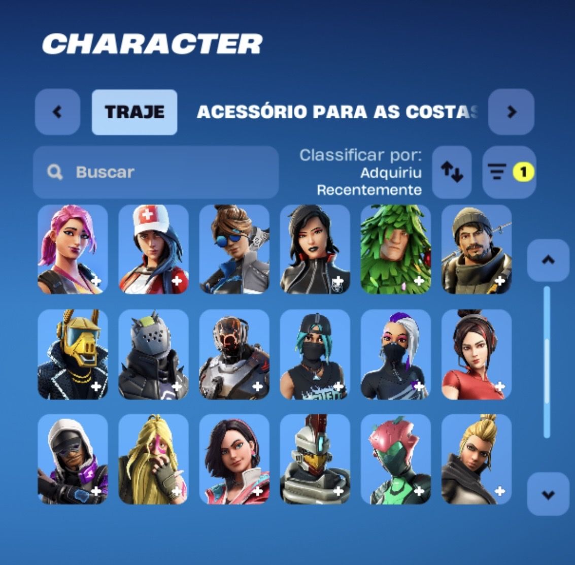 Conta fortnite Antiga com skins raras