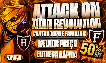 ( 50% OFF- HELOS ) ATTACK ON TITAN REVOLUTION / (AOTR)- ENTREGA RAPIDA