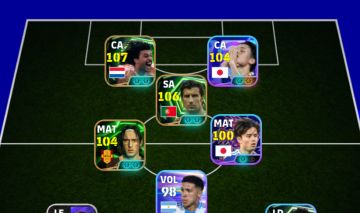Conta Efootball com Gullit e Figo