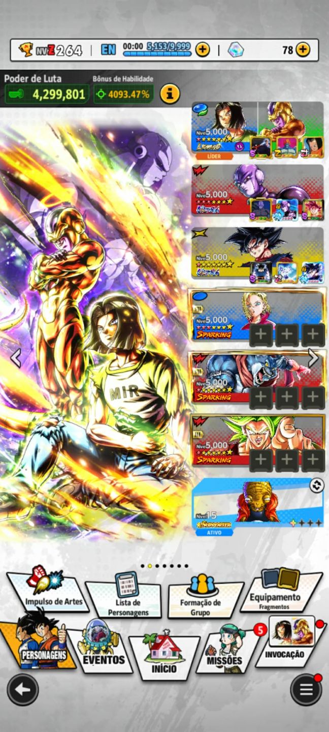 CONTA AVANÇADA DRAGON BALL LEGENDS | PRONTA PARA JOGAR!