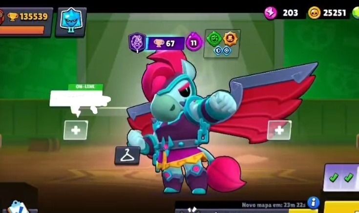Conta Brawl star 135.000 troféus e todos os brawls liberados ,full acesso