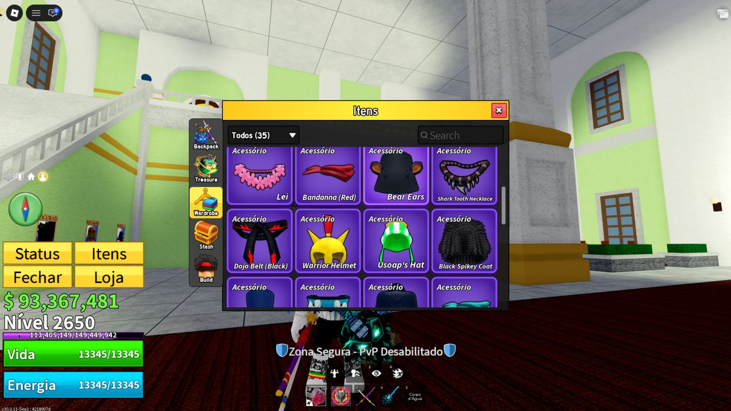 Blox Fruits Level 2650 | Dragão, Portal, Magma e Buddha Perm