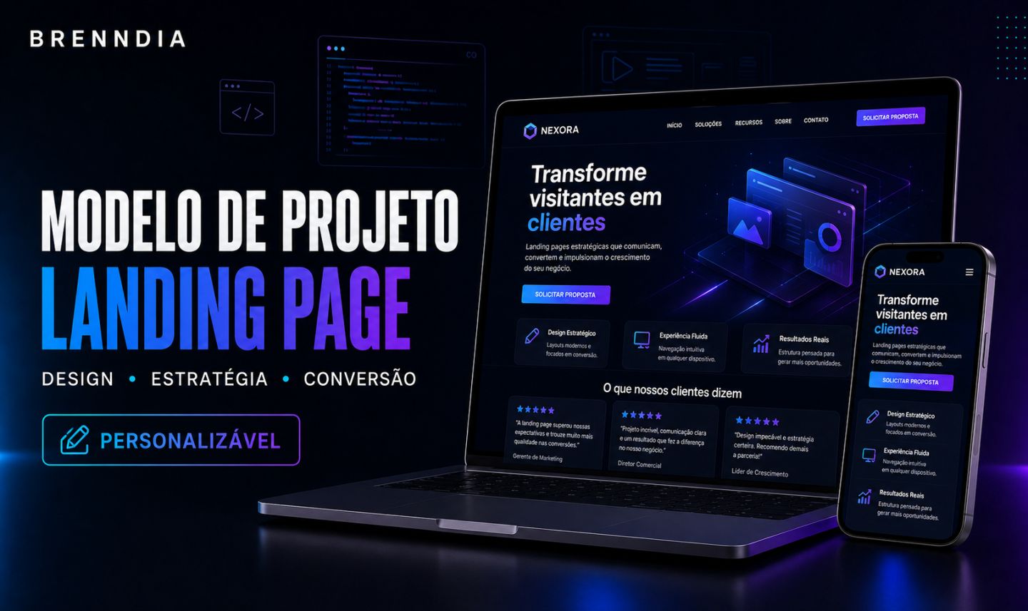 CRIAÇÃO DE SITES PROFISSIONAIS | LANDING PAGES E DESENVOLVIMENTO WEB