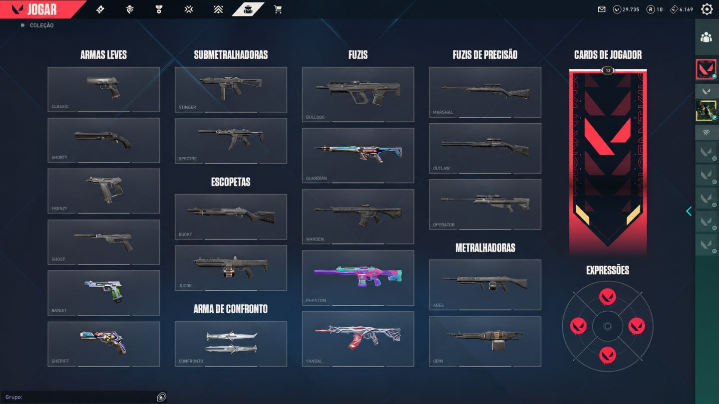 Conta Valorant Com 30K de Vp + inv de 18500 Vp