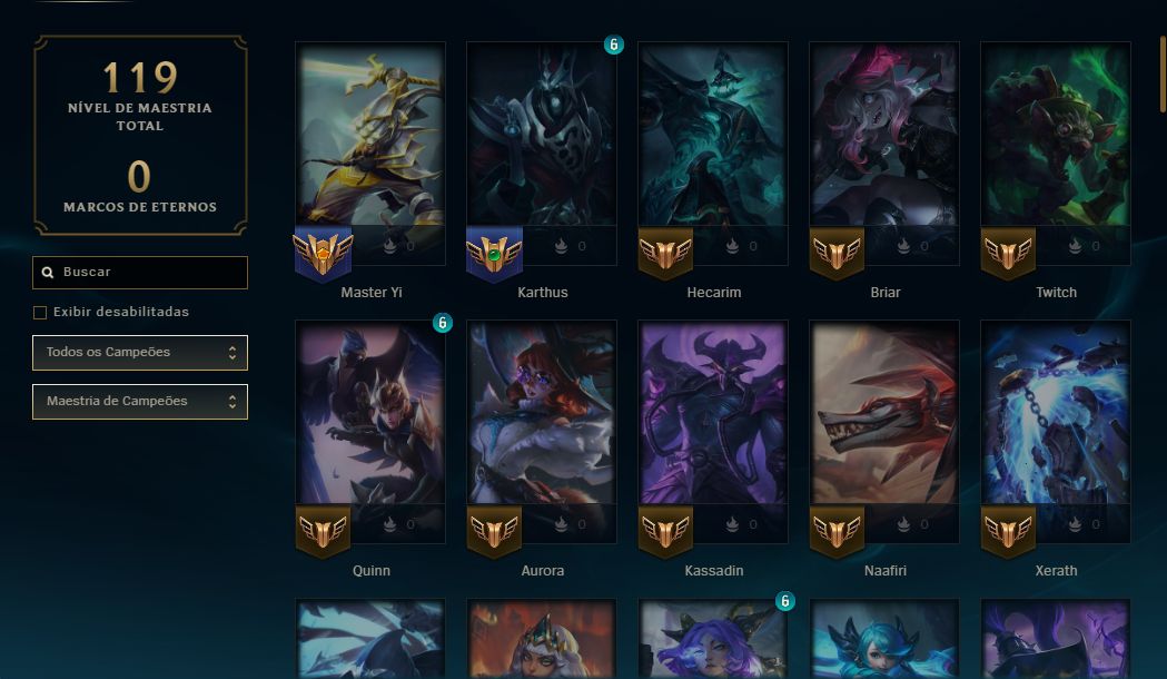 CONTA LOL ESMERALDA 3 / LV 42 / 5 SKINS / TROCA DE NICK / PARA SAIR RAPIDO
