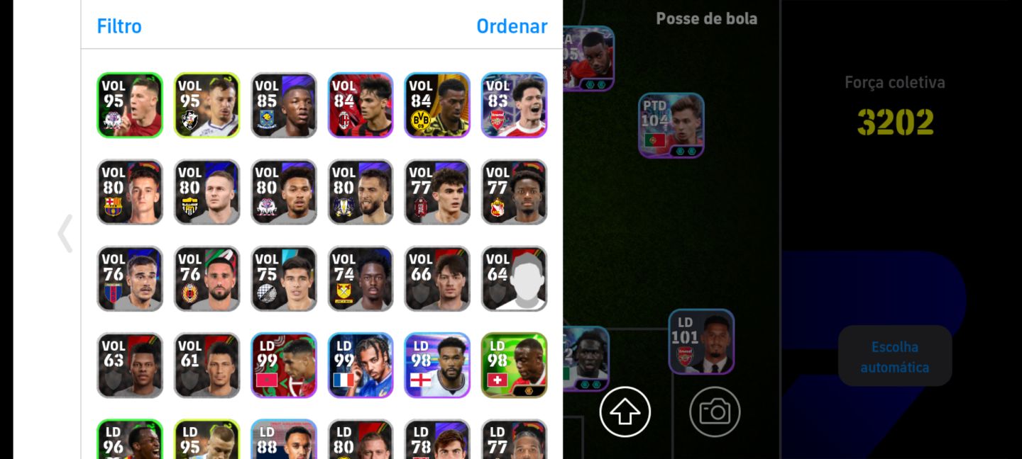 CONTA DE EFOOTBALL COMPLETA! 3200+