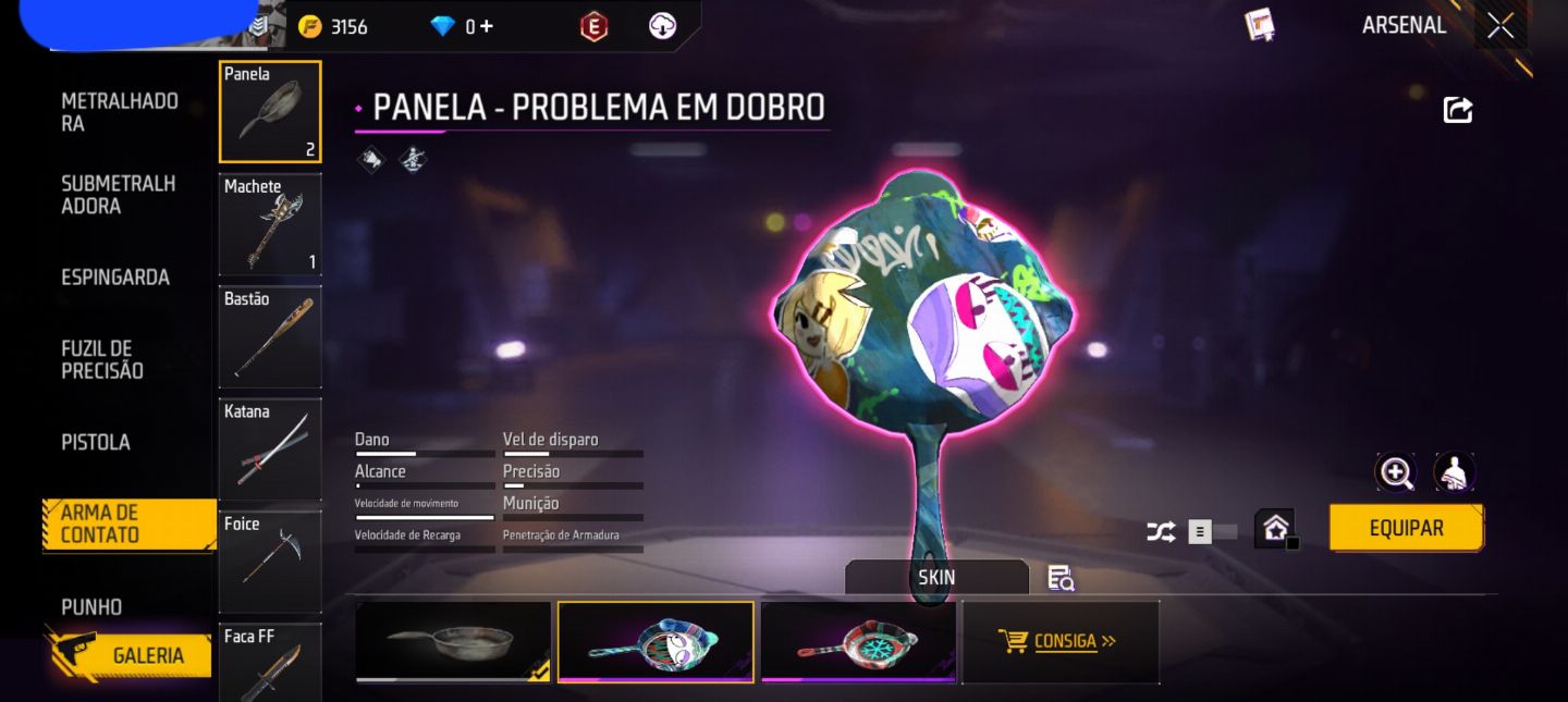 Conta de ff com 6 anos de idade e cabelo angelical