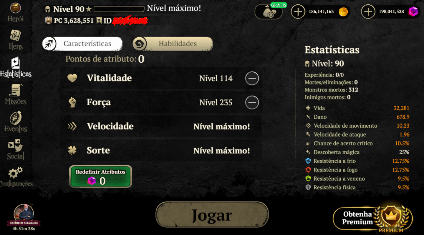 CONTAS EVIL LANDS | OURO + JÓIAS + RECURSOS | ANDROID E IOS | ENTREGA RÁPIDA