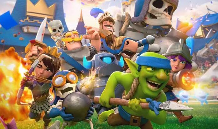 Conta Clash royale de 6 anos, com varias tropas, emotes etc