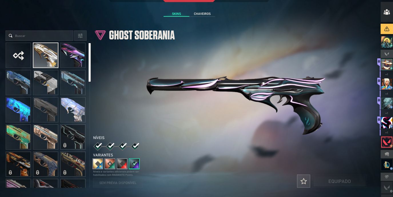 Conta Valorant antiga e exclusiva criada desde o Beta! 3K GASTOS