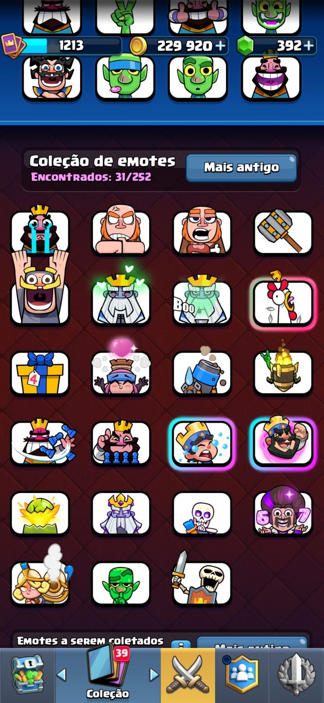 CONTA DE BS 35K, 2021 (8bit v8) + clash royale 4 anos arena 16!