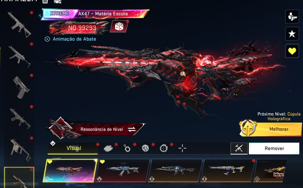 CONTA BLOODSTRIKE com 3 XTREME, 3 EVO + ETERNAS