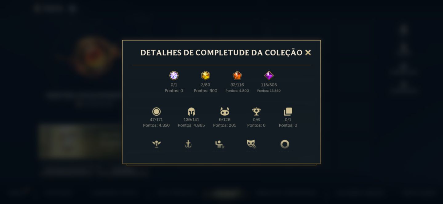 Conta wild rift focada em sup/mid