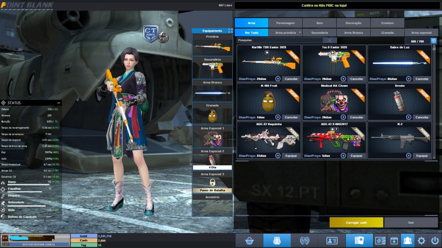General de Divisão/POINT BLANK FULL CASH