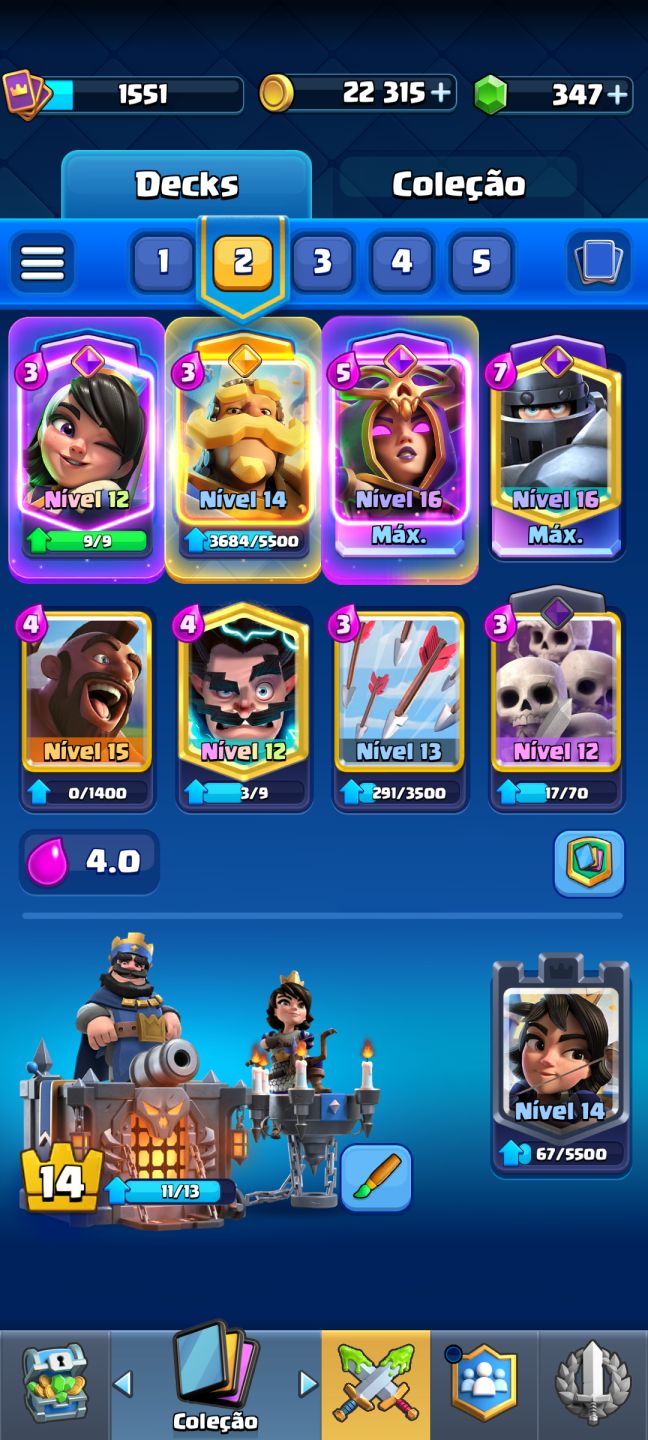 CONTA CLASH OF CLANS 10,5K TROFÉUS TODAS AS CARTAS + CLASH OF CLANS