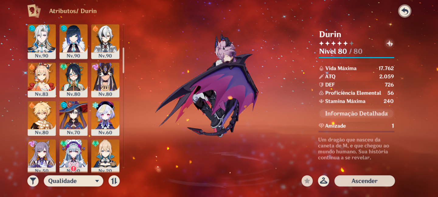 CONTA GENSHIN AR 60 ENDGAME + HONKAI STAR RAIL NIVEL 51