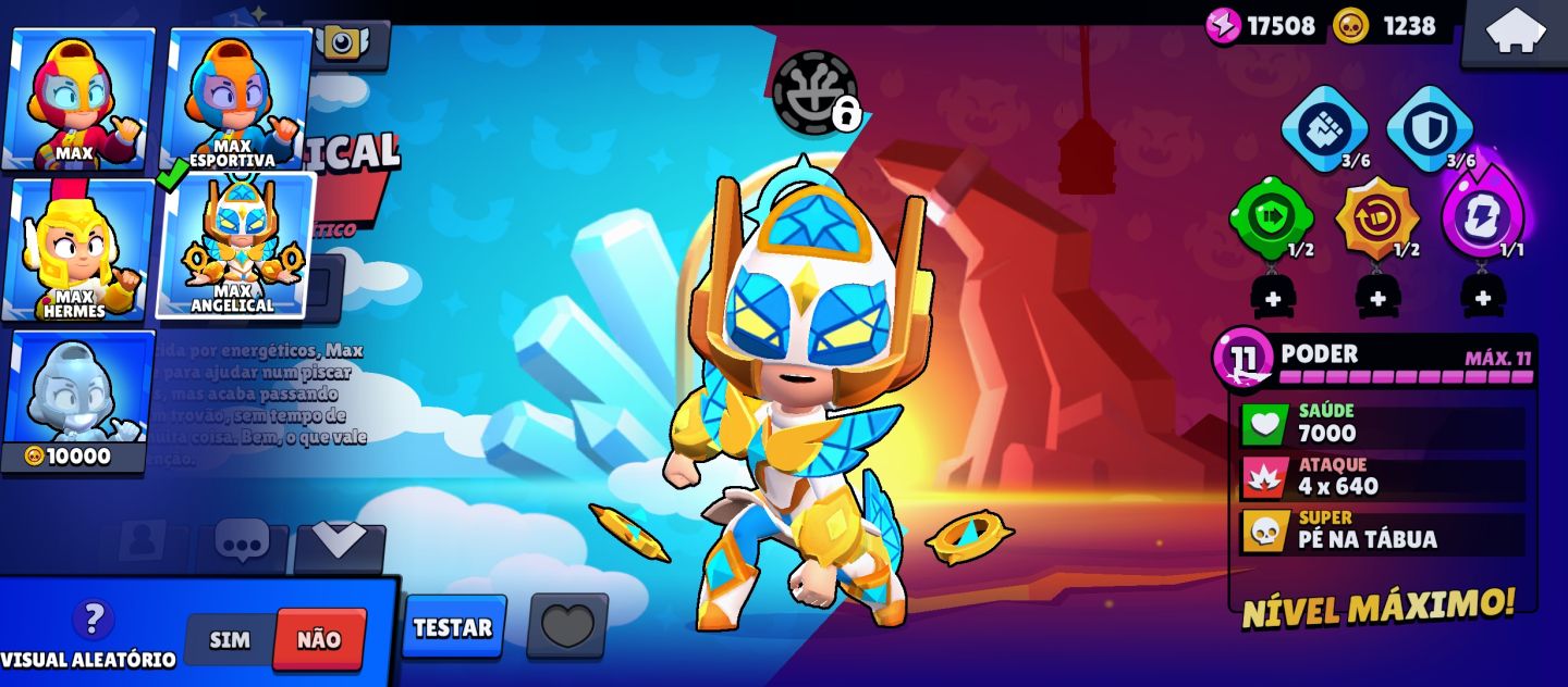 CONTA BRAWL STARS 6.2K TROFÉUS | 62 BRAWLERS | PODER 11