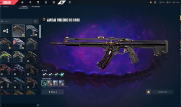 CONTA VALORANT LVL+100 COM VANDAL PRELUDIO, VANDAL KURONAME, SKIN FACA +26 SKINS
