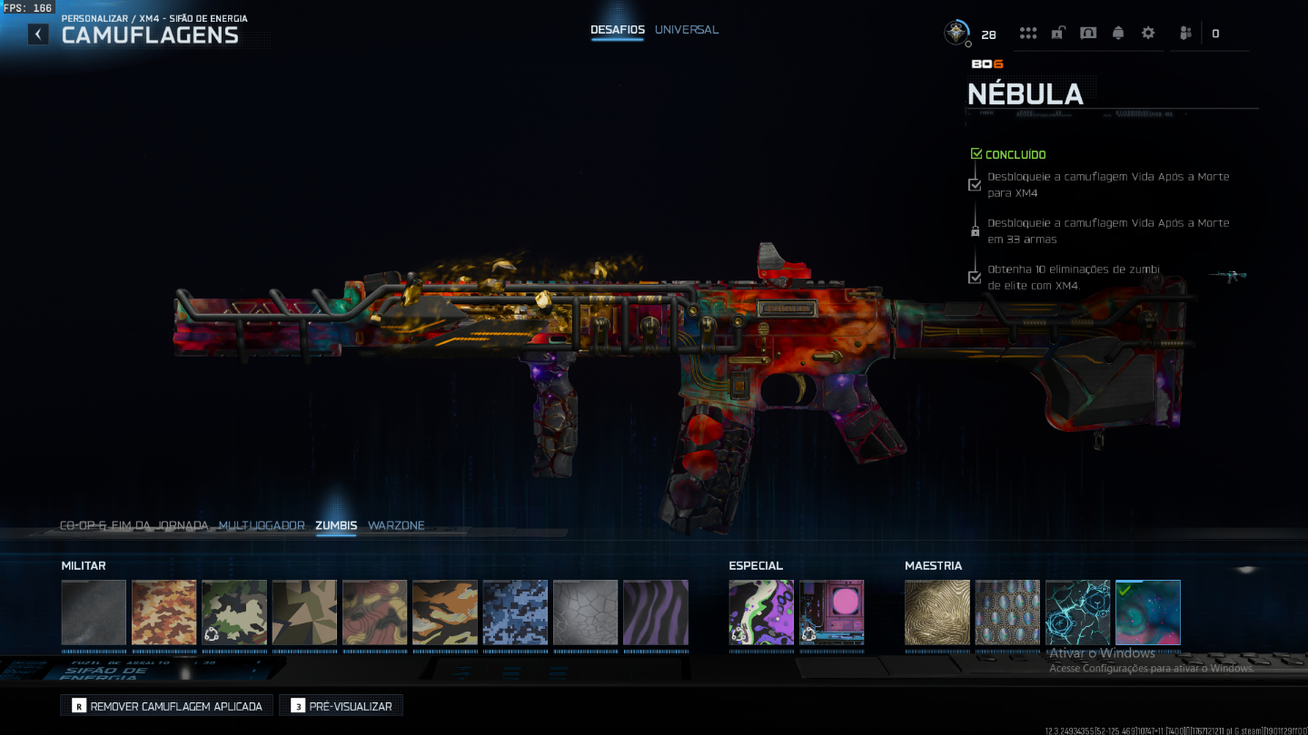 CONTA WARZONE COM APOCALIPSE DESBLOQUEADA